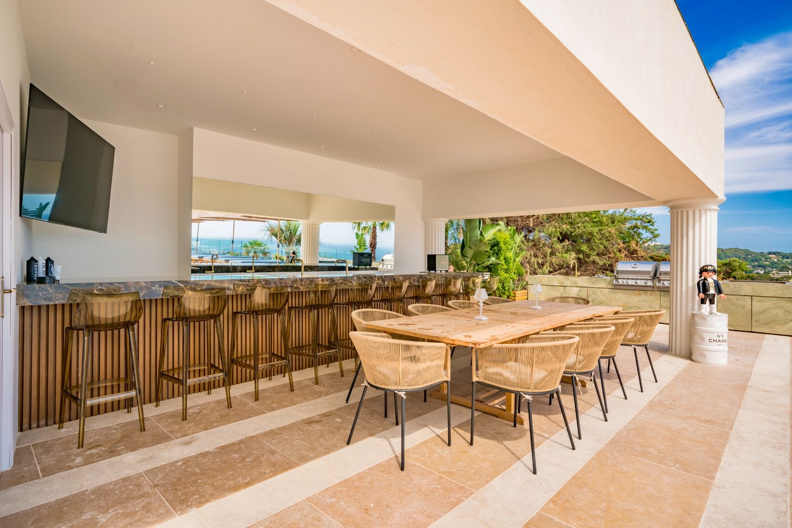 Pool House intérieur