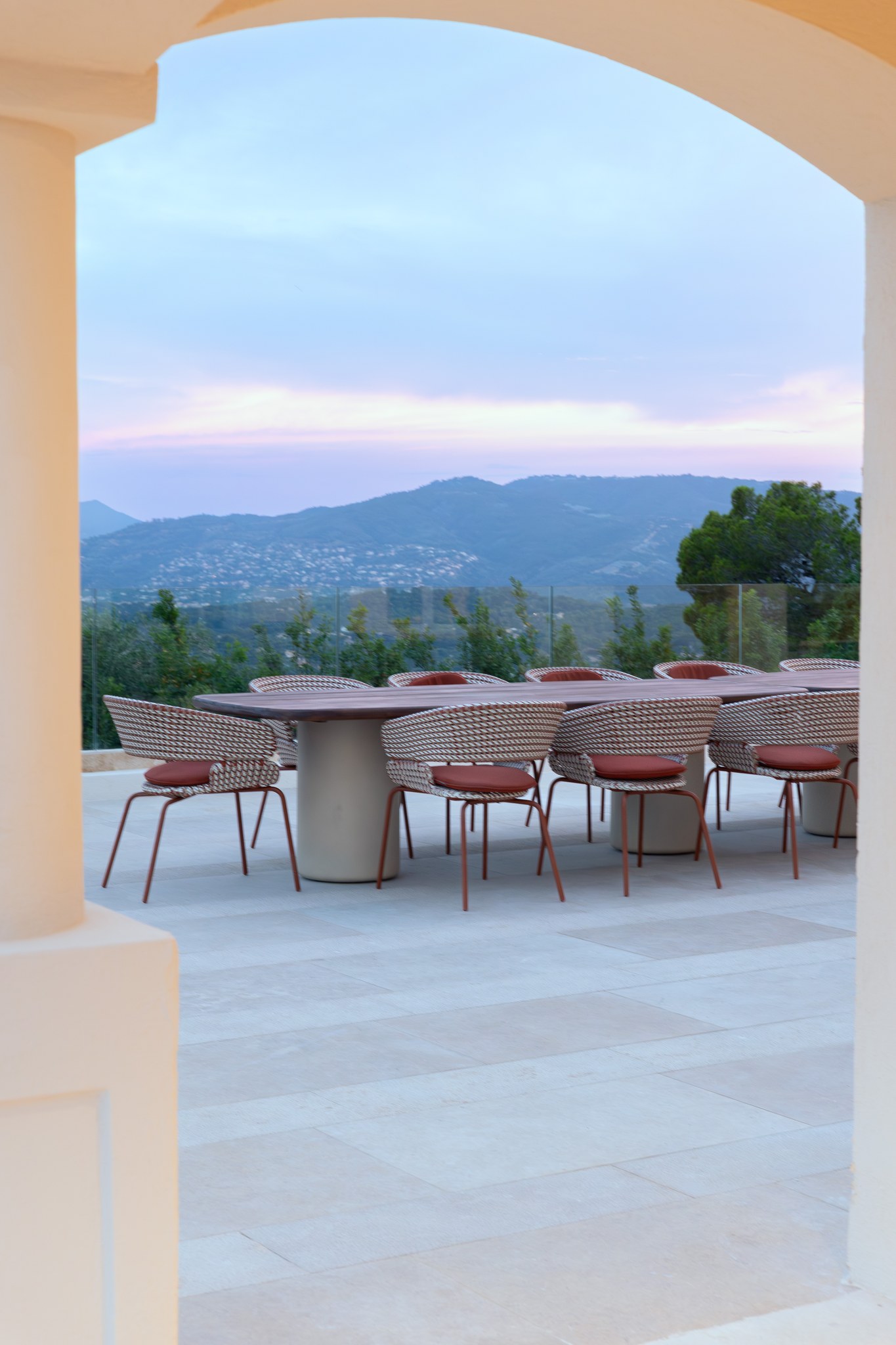 Vue depuis la terrasse